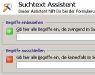 Suchtext-Assistent