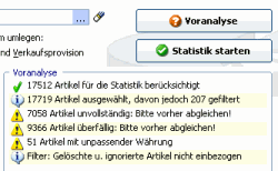 Statistik Voranalyse